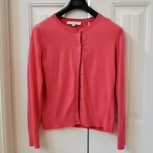 Perfect Pink Cardigan from Loft